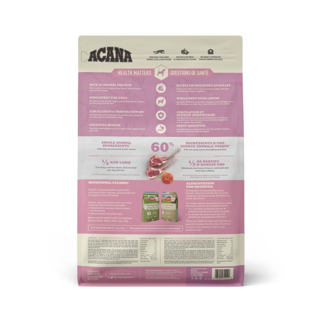 ACANA Singles Lamb with Apple
