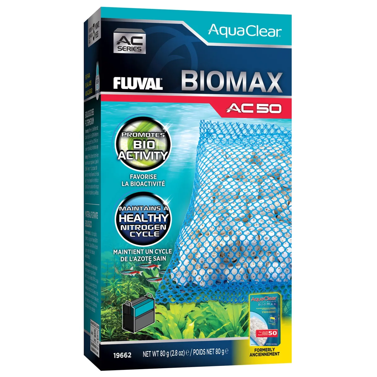 AquaClear 50 BioMax Insert - 1 pack - 80 g (2.8 oz)