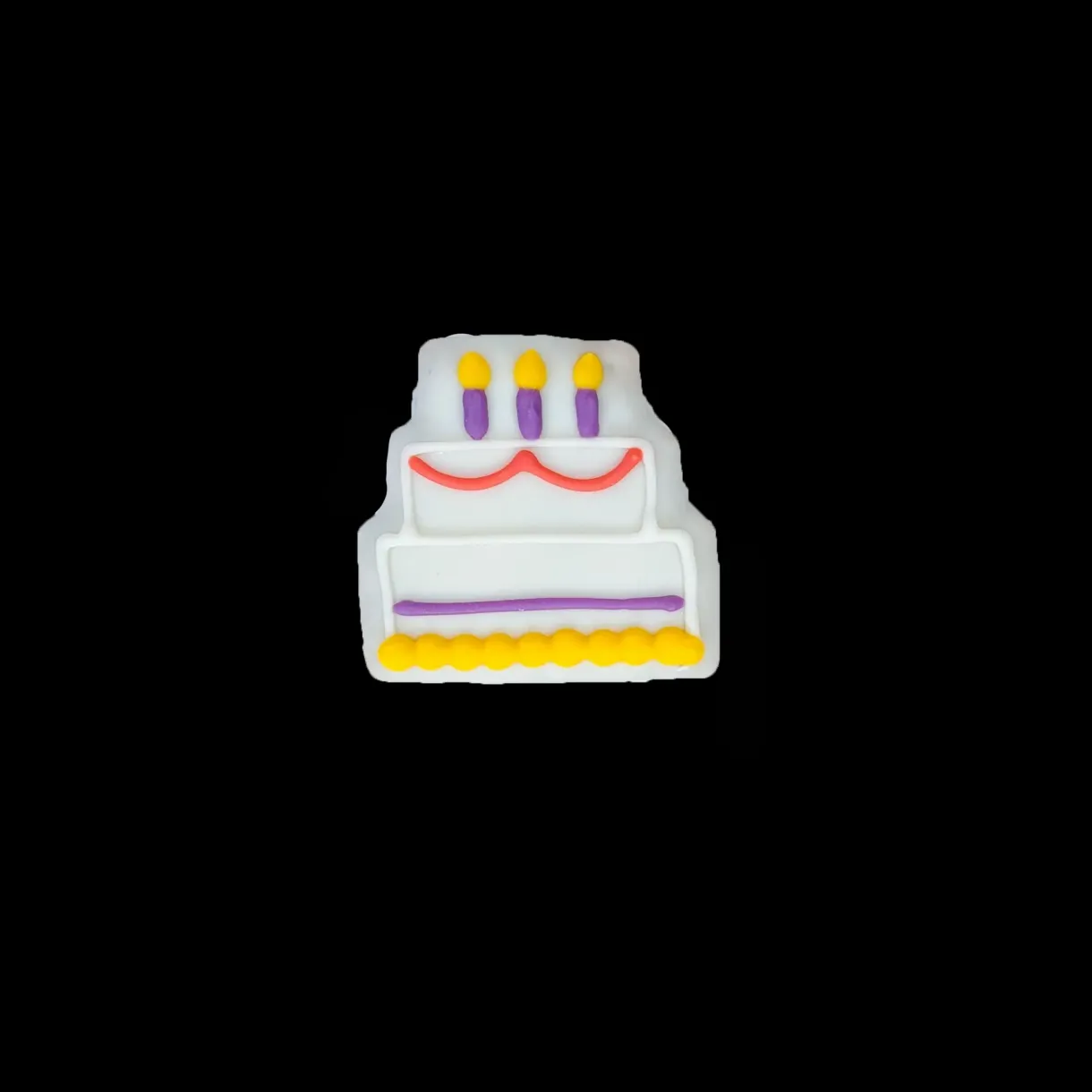 Birthday Cakes Dog Cookie