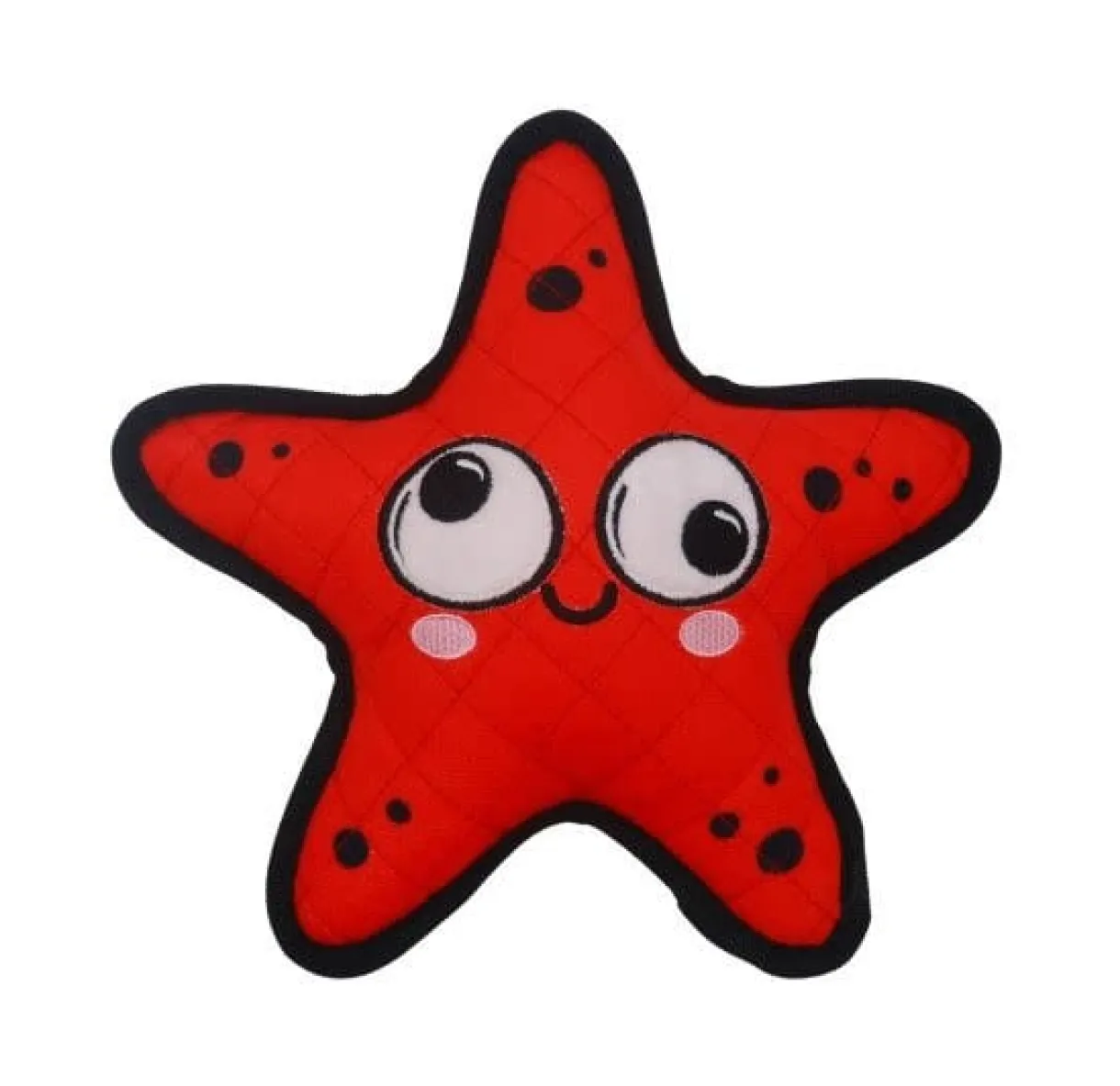 Bud'Z 4 Layer Dizzy Star Plush Dog Toy 10"