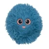 Bud'Z 3 Layer Fluffy Ball Steel Blue Plush Dog Toy Large 7"
