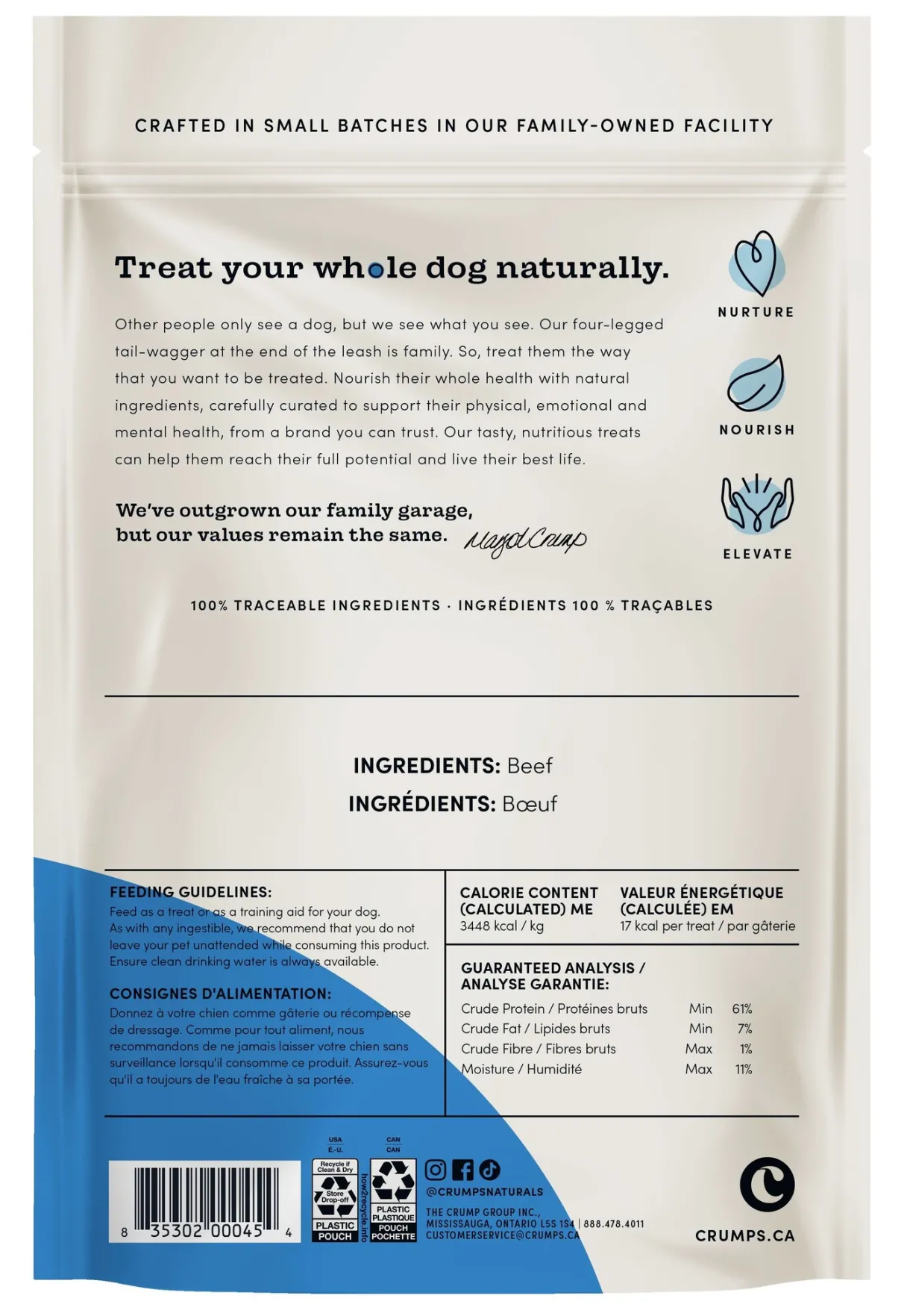 Crumps Beef Tendersticks 138g