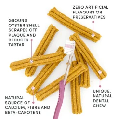 Crumps Plaque Busters Original Dental Sticks 7" 10pk