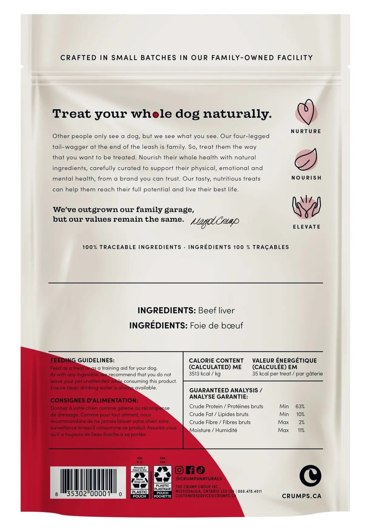 Crumps Traditional Liver Fillets 192g