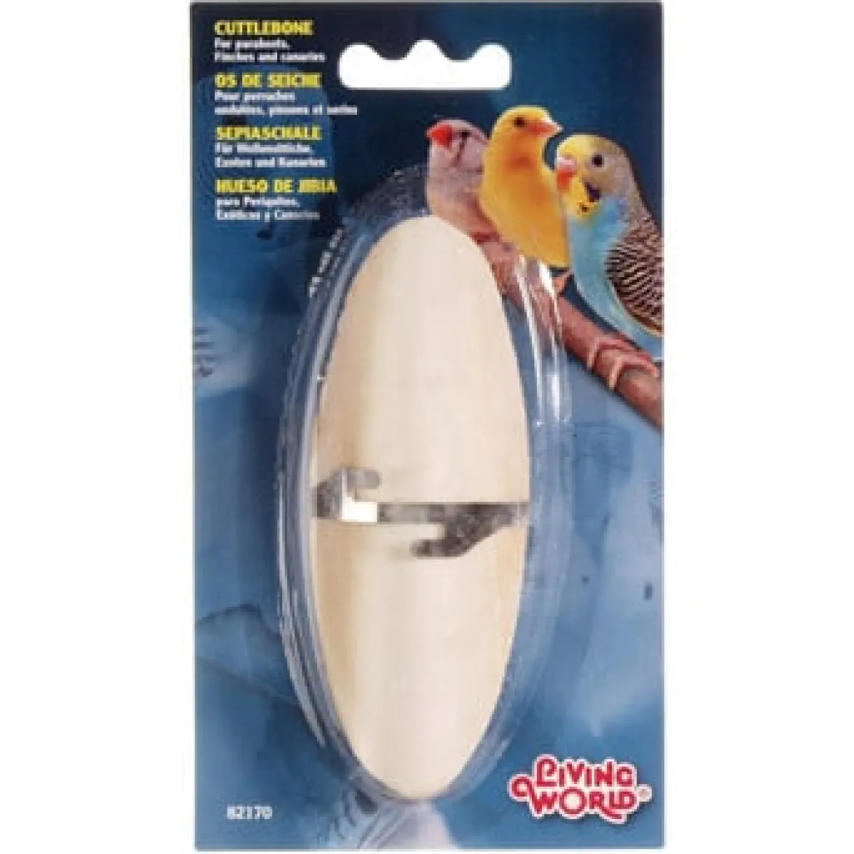 Cuttlebone with Holder - Small - 12.5 cm (5")