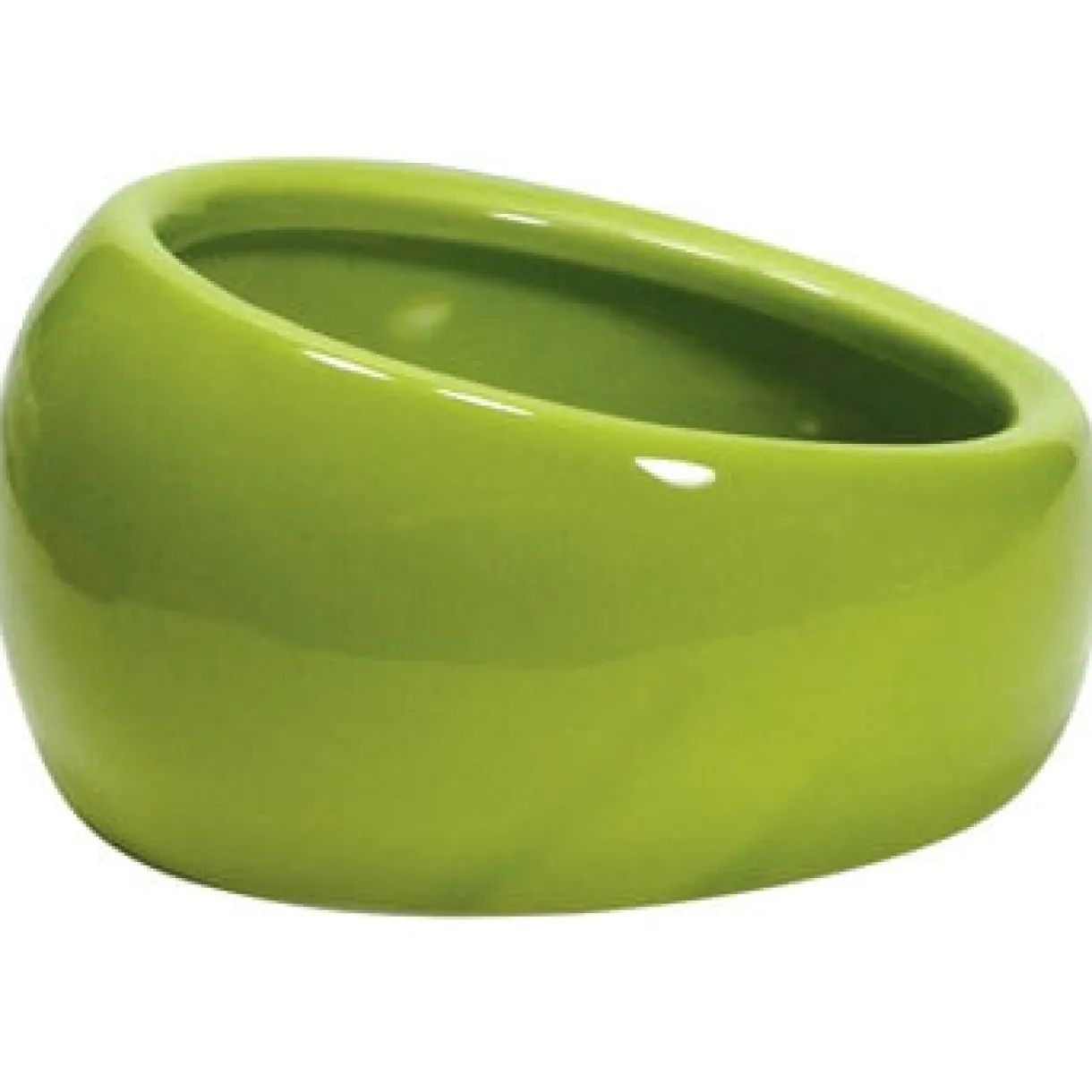 Ergonomic Dish - Large - 420 mL (14.78 oz) - Green/Ceramic