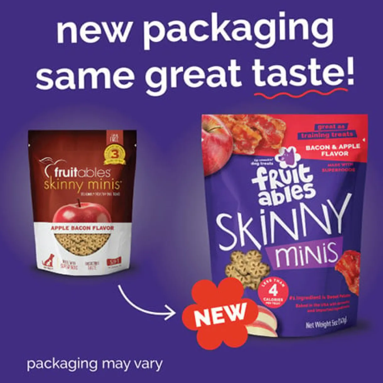 Fruitables Skinny Minis Apple Bacon 5oz