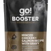 Go! Booster Brain Health Minced Chicken & Salmon with Gravy for Cats 2.5oz