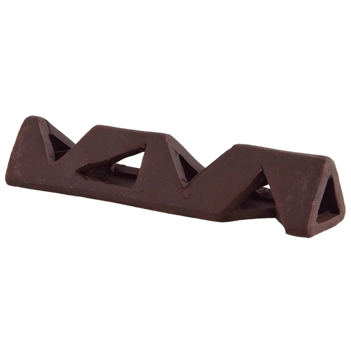 Holey Ceramic Tube Triangles 5" Aquarium Ornament