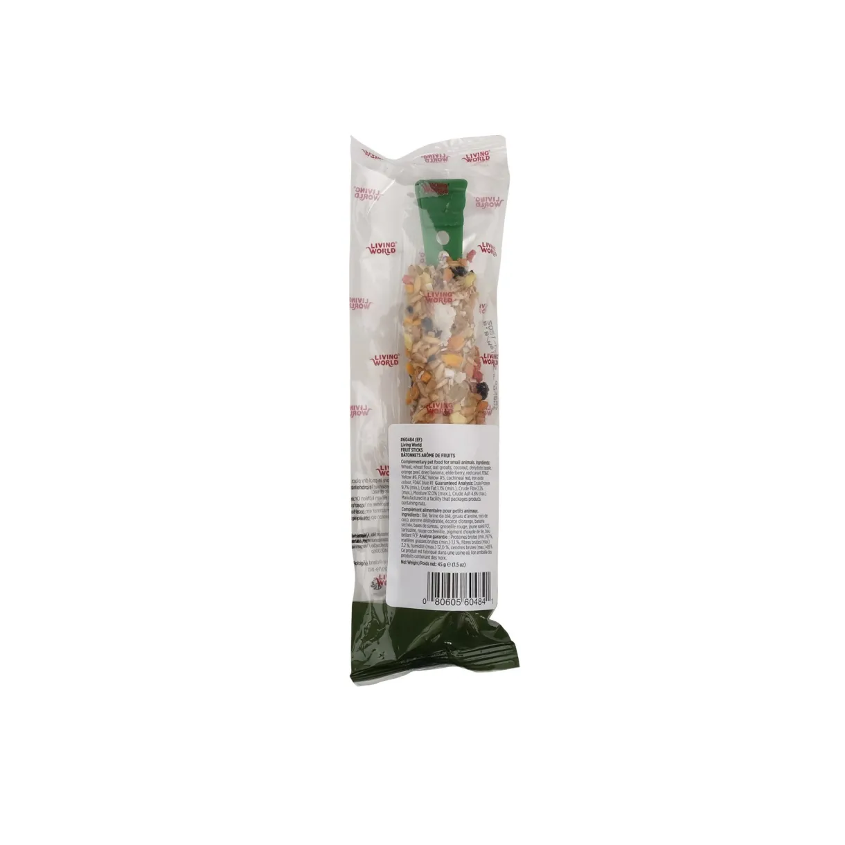 Living World Small Animal Sticks Fruit Flavour 45g (1.5oz)