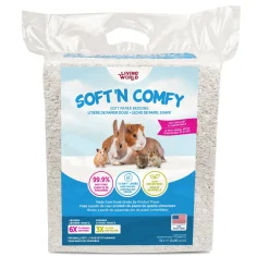 Living World Soft 'N Comfy Paper Bedding - 56 L (3400 cu in) - White