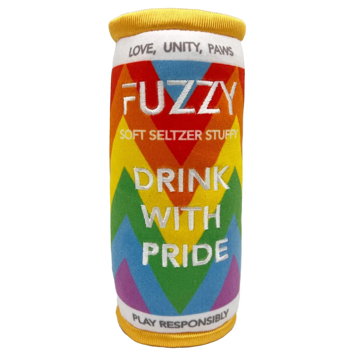 Lulubelles Power Plush Fuzzy Soft Seltzer Large