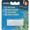 Marina Aquarium Glass Cleaning Refill Blades , 6 Pack