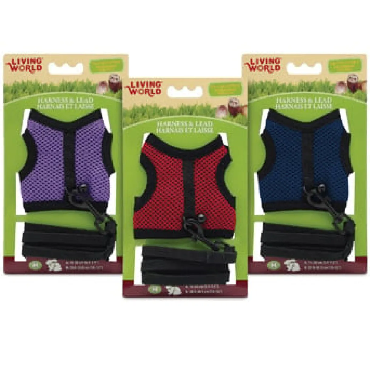 Medium Harness and Lead Set - Assorted Colors - Medium