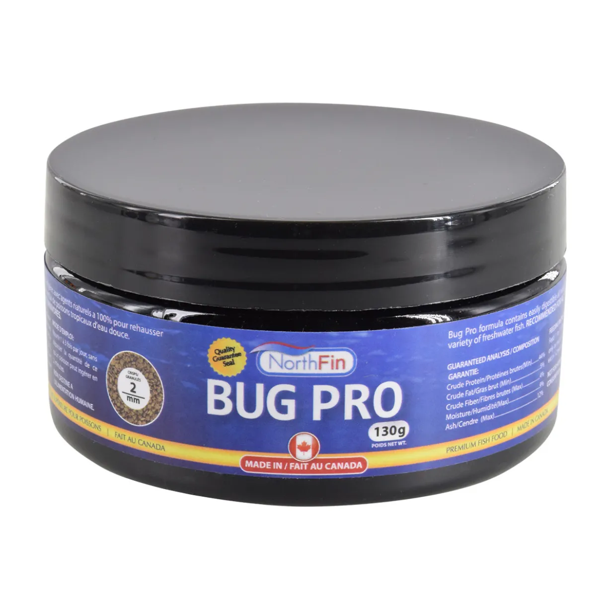 NorthFin Bug Pro 2mm Crisps 130g