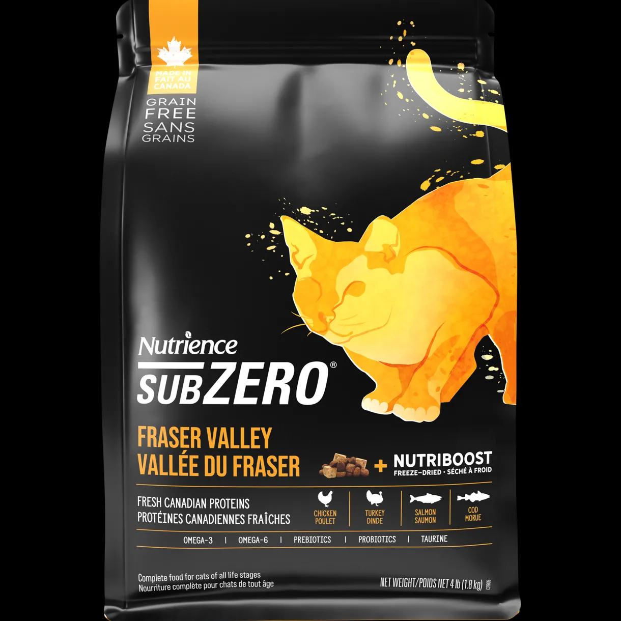 Nutrience SubZero Fraser Valley - 1.8kg