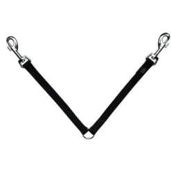 Nylon Dog Coupling Black 19.1mmx30cm