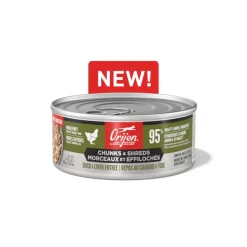 ORIJEN Chunks & Shreds Duck & Liver Entrée Wet Cat Food 155g