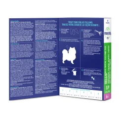 Praventa 360 Flea & Tick Treatment - Small Dogs up to 4.5kg - 6 Tubes