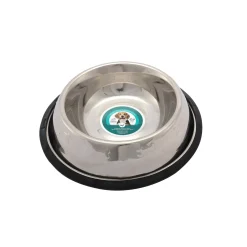 Stainless Steel Non Spill Dog Dish S 473ml