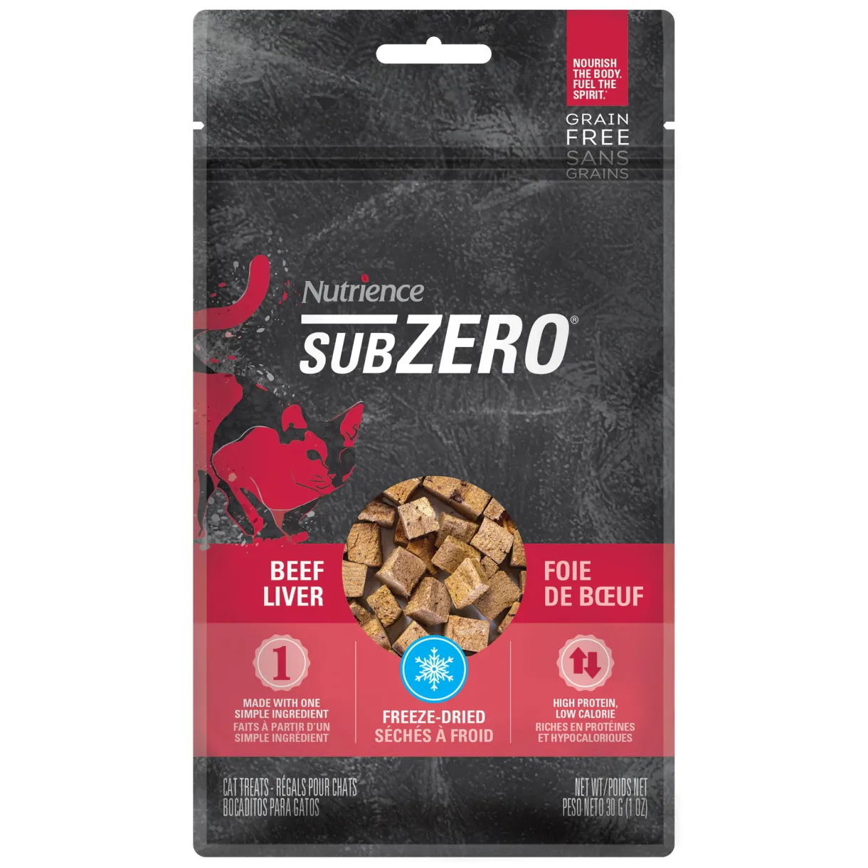 Subzero Single Protein Treats - Beef Liver - 30 g (1 oz)