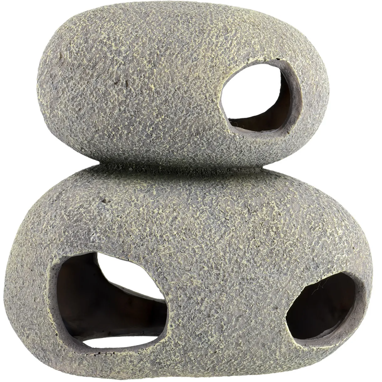 Two Stone Cichlid or Pleco Cave Aquarium Ornament