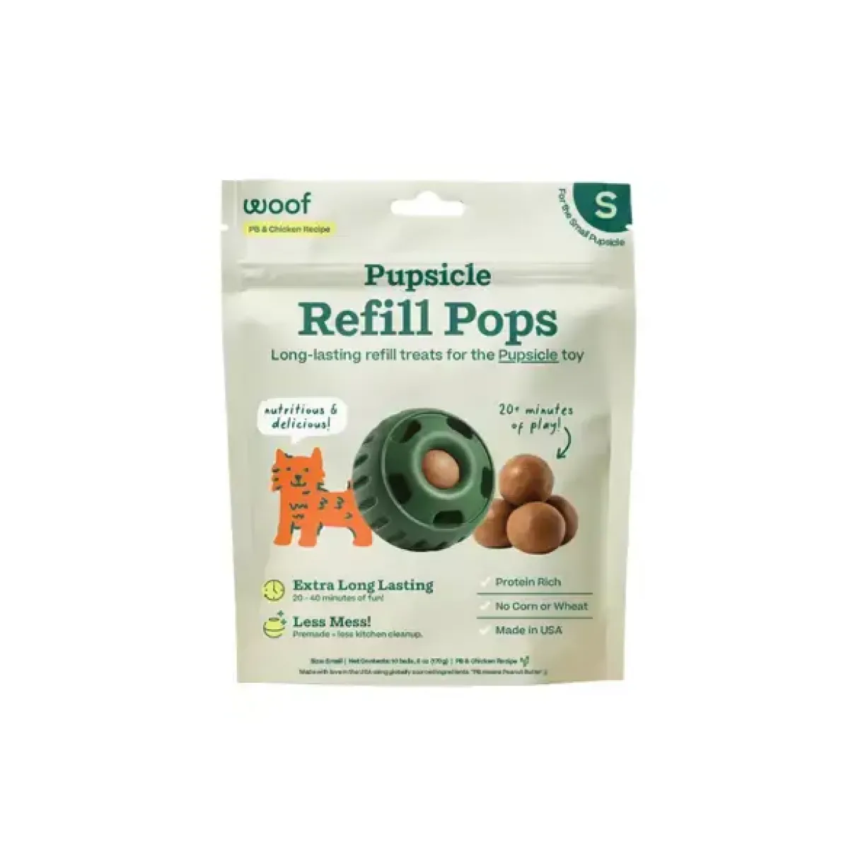 Woof Chicken Pops Small